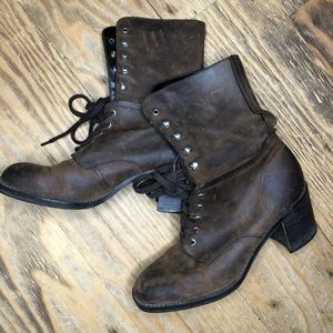 Nine West leather boots